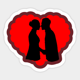 Love Couple Sticker